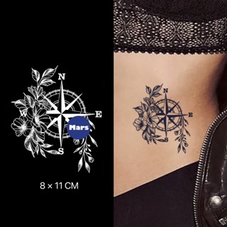 【Mars Tattoo】ใหม่ สติกเกอร์รอยสักชั่วคราว กึ่งถาวร 2 สัปดาห์ ติดทนนาน สําหรับสักชั่วคราว X115