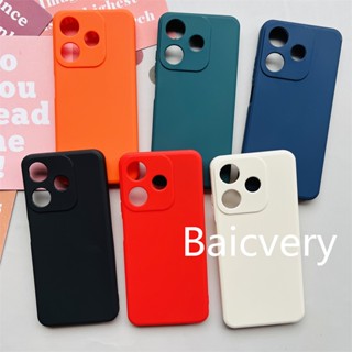 Tecno Spark 10 10C เคสสีลูกกวาด เคลือบด้าน นิ่ม TPU ซิลิโคน เคสป้องกัน