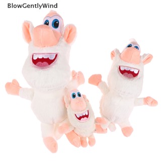 Blowgentlywind ของเล่นตุ๊กตาลิง สีขาว ผ้าฝ้าย แบบนิ่ม