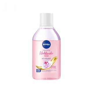 Nivea นีเวีย โรซี่ ไวท์ ฮอกไกโด โรส ออย-อินฟิวส์ ไมเซล่า 400 มล.