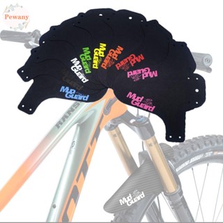 PEWANY Plastic Bicycle Fender Front Bike Accessories Mud Guard Rear Colorful Bicycle Wings MTB Cycling/Multicolor