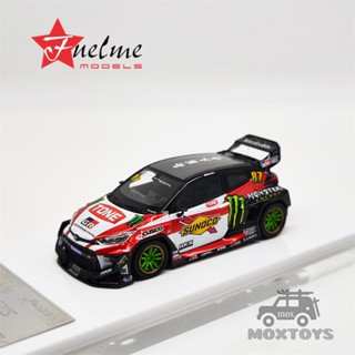 Fuelme 1:64 GR Yaris Pandem จรวดกระต่าย Sunoco Daigo Saito #โมเดลรถยนต์เรซิ่น 87