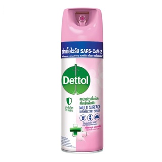 Dettol เดทตอล ดิสอินเฟคแทนท์ สเปรย์ กลิ่น ซากุระ บลอสซั่ม 450 มล. สำหรับพื้นผิว