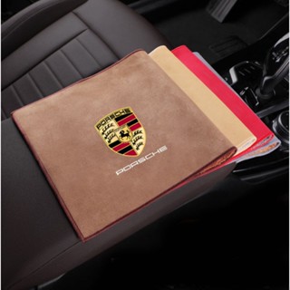 PORSCHE car wash towel macan Cayenne Cayman taycan 718 Boxster 911 Panamera glass rag flannelette car towel