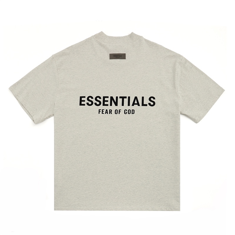 เสื้อยืดผ้าฝ้ายแฟชั่นสำหรับผู้ชายและผู้หญิง พิมพ์ลายใหญ่ด้านหลัง ทรงหลวมแขนสั้น - รูปที่ 2