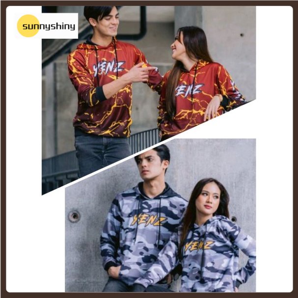 เสื้อกันหนาวแขนยาว มีฮู้ด ลาย Neo Yenz Raya Yenz สําหรับผู้ชาย และผู้หญิง