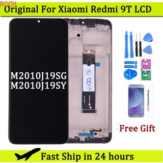 6.53&amp;quot; อะไหล่หน้าจอสัมผัส LCD พร้อมกรอบ สําหรับ Xiaomi Redmi 9T J19S M2010J19SG M2010J19SY POCO M3