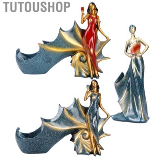 Tutoushop Girl Figurines  Holder  Bottle Rack Stand For Bar Counter Home Decor