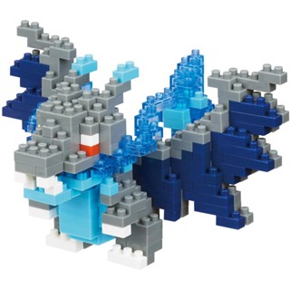 Mega Charizard X (แบบประกอบ) ของแท้ JP - Nanoblock Kawada [เลโก้โปเกมอน]