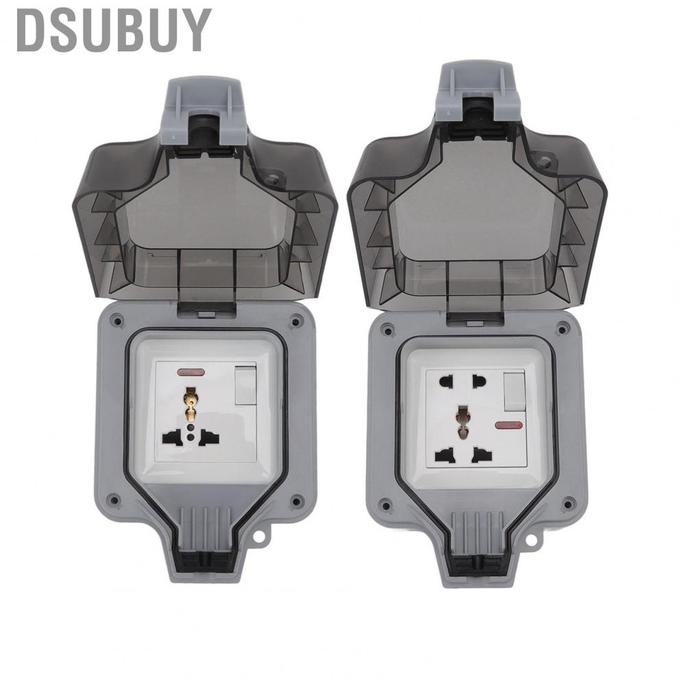 Dsubuy กลางแจ้งกันน้ำOutlet Sand Proof Weatherproof EUซ็อกเก็ตกล่อง16A 250Vสำหรับร้านค้า