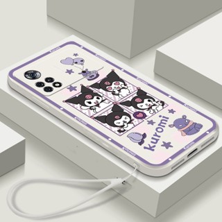 เคสโทรศัพท์มือถือ Tpu ลายการ์ตูนหมี Kuromi Balloon น่ารัก สําหรับ POCO X4 GT F3 M4 Pro F4 X3 M3 Pro 5G