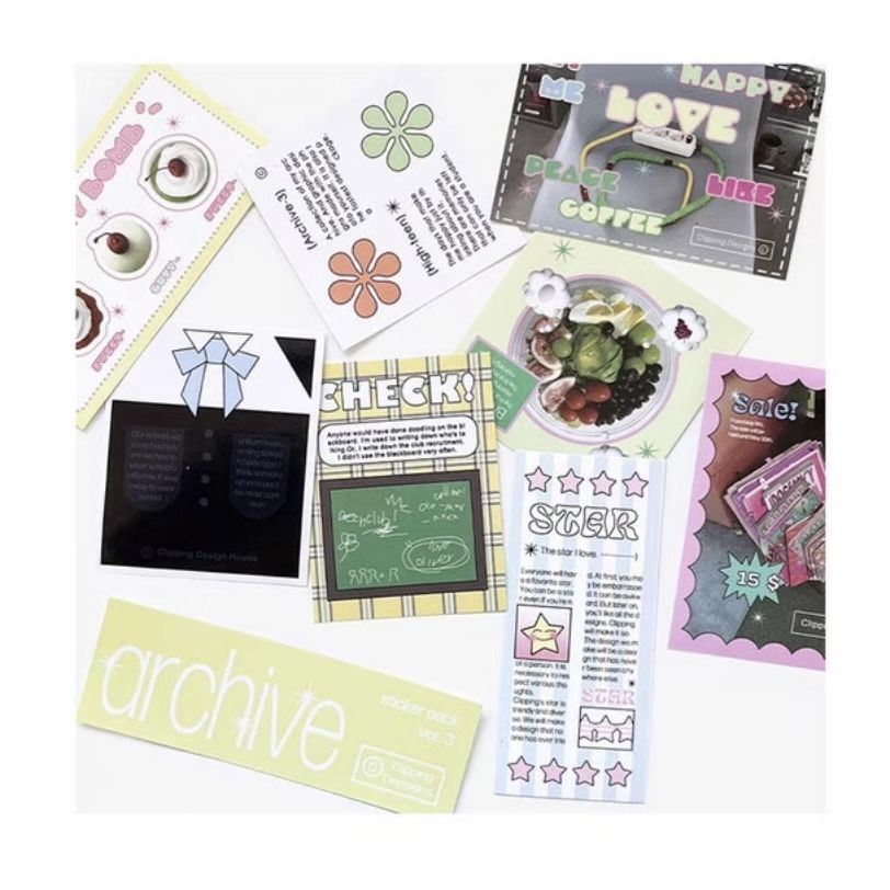 สติกเกอร์ ลายภาพประกอบ สไตล์วัฒนธรรมสร้างสรรค์ สําหรับตกแต่งคอมพิวเตอร์ โทรศัพท์มือถือ พร็อพถ่ายรูป - รูปที่ 4