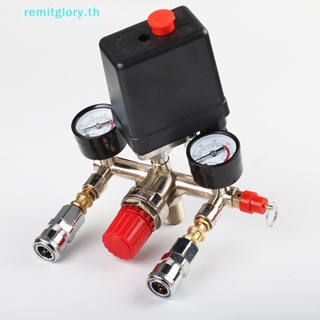 Remitglory 90-120PSI สวิตช์วาล์วควบคุมแรงดันแอร์คอมเพรสเซอร์
   Th