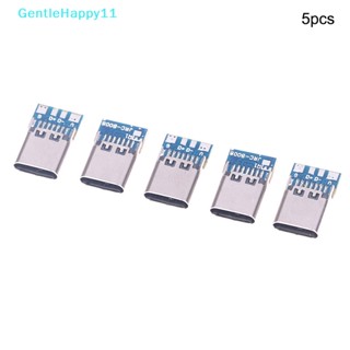 Gentlehappy สายชาร์จ Type-C 14P พร้อมบอร์ด PCB 5 ชิ้น