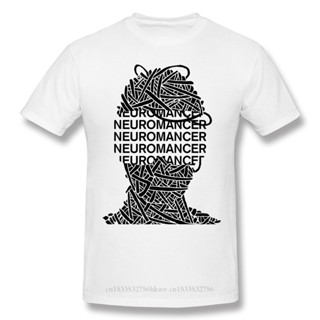 TOP CTเสื้อคู่ - Neuromancer เสื้อยืดลําลองเสื้อยืดขายร้อนใบมีดวิ่ง Rick Deckard Sci-fi ภาพยนตร์เสื้อยืดเ