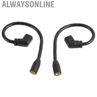 Alwaysonline For MMCX To 0.78mm Adapter Cable 2 Pin Female To Male Lossless Earbuds Adapt