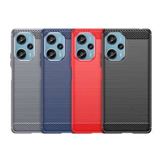 ใหม่ เคสโทรศัพท์มือถือ TPU นิ่ม คาร์บอนไฟเบอร์ กันกระแทก สําหรับ Poco F5 Xiaomi Poco F5 F 5 Pro 5G 2023 Poco F5