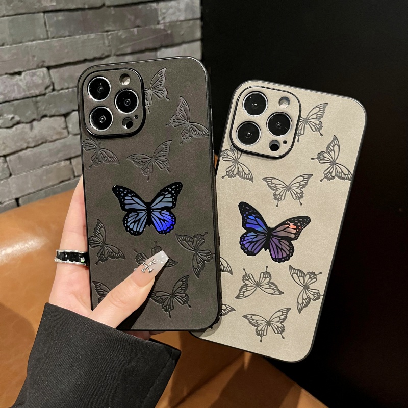 butterfly เคสไอโฟน11 กันกระแทก เคส iphone 13 case iphone 14 pro max 15 pro max 13 pro max 12 Pro max 7 พสัส 8 plus เคสไอโฟน 14 15 12 xr xsmax 13 pro 12 pro 14 pro 15 pro 14 plus 15 plus 11 pro เครื่องหนัง