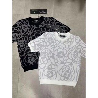ใหม่ Chane เสื้อยืดกันหนาว แขนสั้น ใส่สบาย สําหรับผู้หญิง 2023
