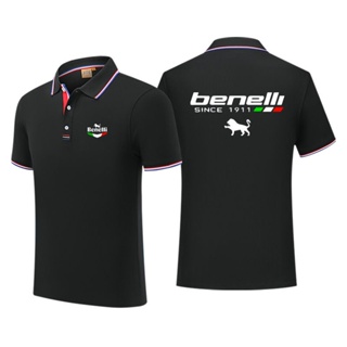 Benelli motorcycle club custom short sleeve 600RR TNT150i Tornado302 TNT600 BN302S TRK502 TORNADO252 SRK600 Leoncino 500Sport 800Trail BJ250 752S outdoor riding POLO shirt