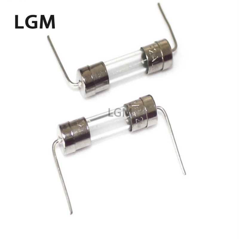 10 ชิ้น 5*20 มิลลิเมตร Axial Glass ฟิวส์ Fast Blow 250 โวลต์ 1A 2A 3A 4A 5A 6.3A 10A 15A 20A พร้อมสายไฟ 5*20The ฟิวส์หลอด