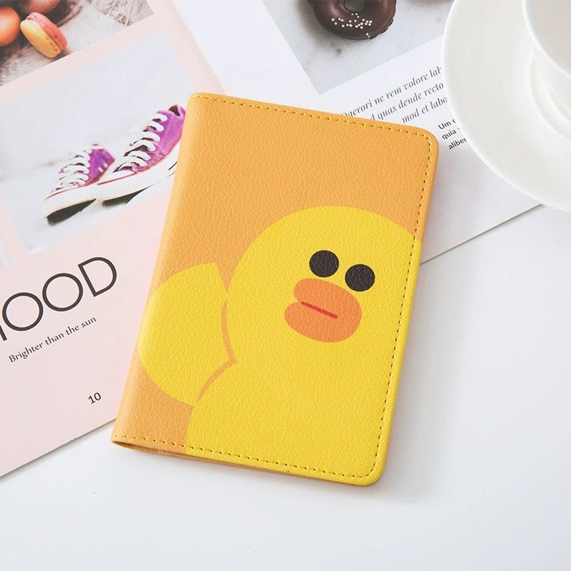 กระเป๋าใส่หนังสือเดินทาง หนัง PU อเนกประสงค์ แบบพกพา สไตล์เกาหลี