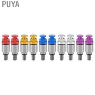 Puya  Bleeder Pressure Relief Valves   Bleeder Relief Valve Professional High Strength Rugged Rustproof  for Motorcycles