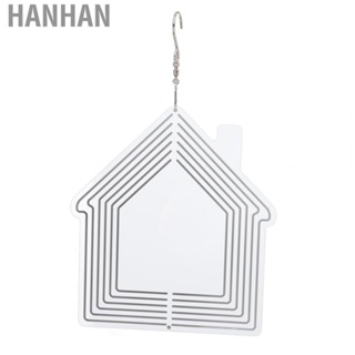 Hanhan Blank Wind Spinner Cutting Technology Decorations DIY Sublimation Metal Wind Spinner Aluminum for Garden