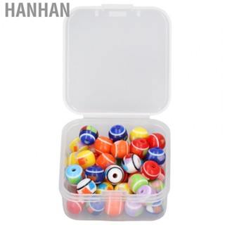 Hanhan Resin Spacer Beads  Sturdy Durable 100Pcs Jewelry Making Beads  for DIY