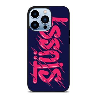 เคสโทรศัพท์มือถือ กันกระแทก ลายโลโก้ STUSSY สําหรับ IPhone 14 Plus 13 Pro Max 12 Mini X