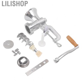 Lilishop Meat Grinder  Manual Long Handle Kitchen Meat Grinder  for Spaghetti