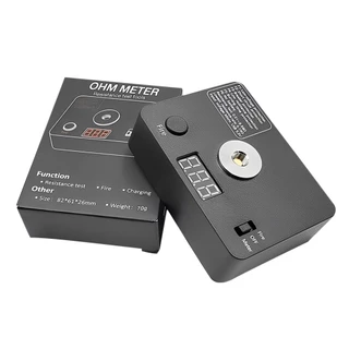 เครื่องทดสอบความต้านทานโอห์ม ชาร์จ USB เครื่องทดสอบความต้านทาน 521 TAB MINI V3 พร้อมจอแสดงผล