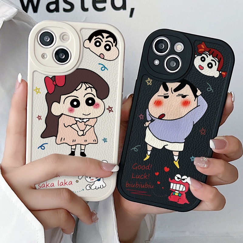 เคสโทรศัพท์มือถือ ลายการ์ตูนชินจัง สําหรับ Vivo iQOO 11 Z7 V27 V25 V23 V20 V15 V11 V9 V5 V5s Y65 Y02