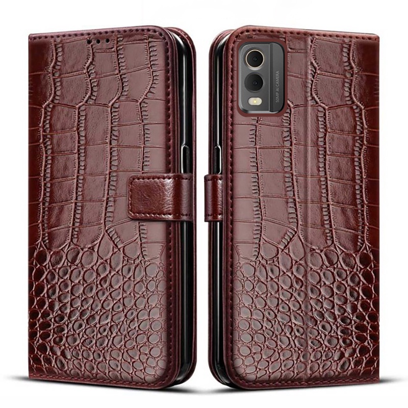 เคสโทรศัพท์มือถือหนังจระเข้ แบบฝาพับ สําหรับ Nokia C32 C 32 TA-1534