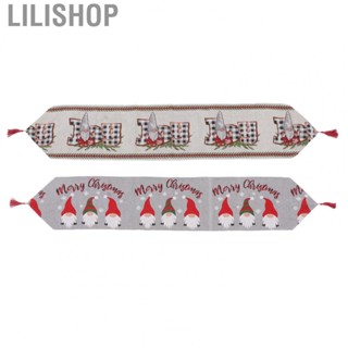 Lilishop Christmas Table Runner Widely Compatible Table Runner Holiday for Home