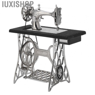 Iuxishop Dollhouse Stitching Machinery  Nice Appearance Sewing Machine Ornament  for Office for Family