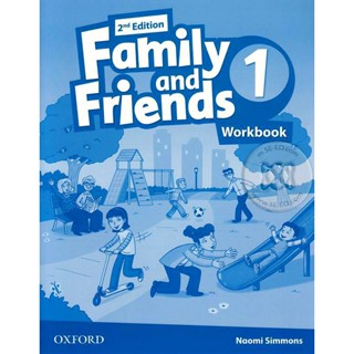 Bundanjai (หนังสือคู่มือเรียนสอบ) Family and Friends 2nd ED 1 : Workbook (P)