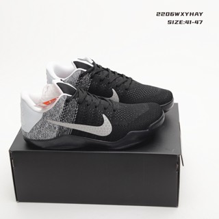 [ฉลากจริง Nk] รองเท้าผ้าใบบาสเก็ตบอล ข้อสั้น หลากสี Kobe 11 Elite Low Kobe รุ่น 11 FNTY