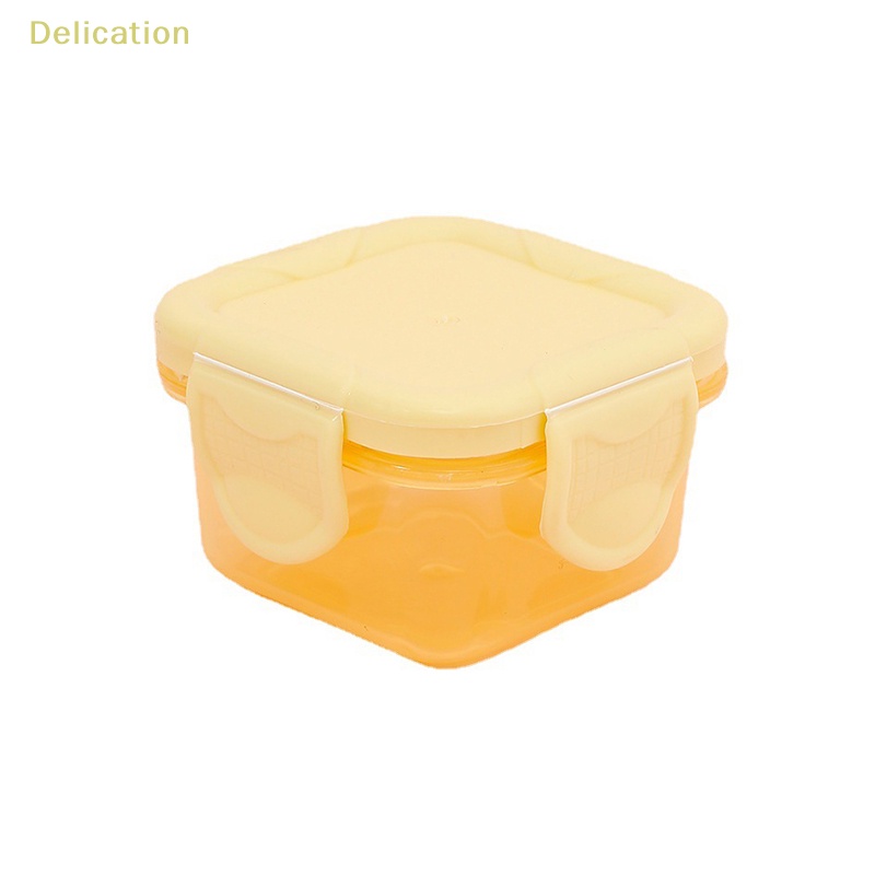 [Delication] กล่องเก็บอาหารกลางวัน ขนาดเล็ก แบบพกพา ป้องกันกลิ่น สามารถปิดผนึกตู้เย็นได้ 1 ชิ้น