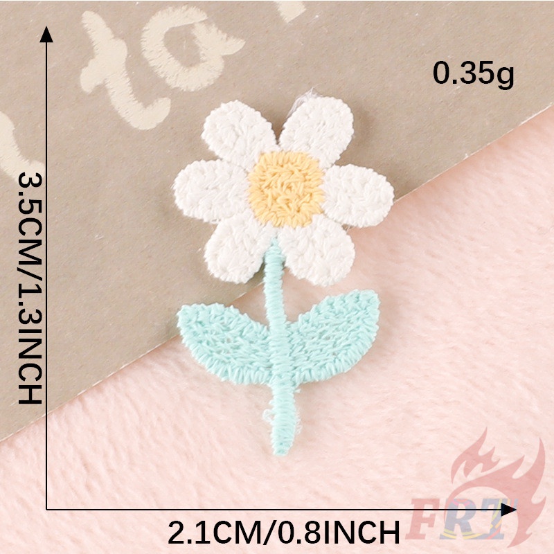 ❣️แผ่นแพทช์ปักลายดอกทานตะวัน DIY❣️กิ๊บติดผม รูปเด็กทารก สําหรับตกแต่งสมุดภาพ DIY 1 ชิ้น ราคา ถูกที่สุด ดีลบีเคเค แกลเลอรีภาพที่ 7