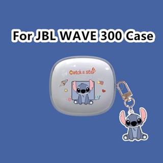 【Trend Front】เคสหูฟัง แบบนิ่ม แบบใส ลายการ์ตูน สําหรับ JBL WAVE 300 JBL WAVE 300