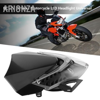 ARIONZA DC12V Dirtbike รถจักรยานยนต์ LED ไฟหน้า Sport Custom Fairing Light Universal