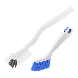 2pcs Detachable Multifunctional Kitchen Groove Corner Indoor Outdoor Shower Door Washing Tools Cleaning Brushes