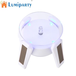 Lumiparty ขาตั้งโชว์เครื่องประดับ พลังงานแสงอาทิตย์ 4 ฟุต พร้อมไฟ LED