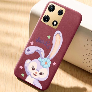 เคสโทรศัพท์มือถือ ซิลิโคนนิ่ม TPU ขอบสี่เหลี่ยม ลาย Stellalou พร้อมสายคล้อง สําหรับ infinix Note 30 Pro 5G 30i