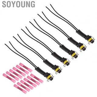 Soyoung Fuel Injector Wiring Harness  Sensitive Safe Precise 366 9748 6 PCS  for Engine