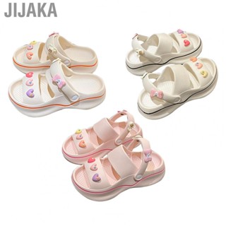 Jijaka Sandals Slipper  EVA Thick Bottom Lightweight Cartoon Slipper Two Wear  for Home