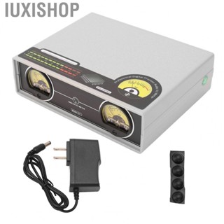 Iuxishop Audio Switcher Box  Dual Analog VU Meter Reasonable Concise Circuit Layout Wide Compatibility US Plug AC100-240V  for Studio