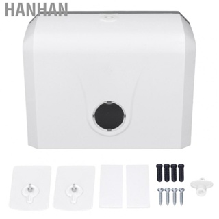 Hanhan Paper Towel Dispenser  ABS Easy Change  View Window Good Workmanship Bathroom Paper Holder  for Kitchen
