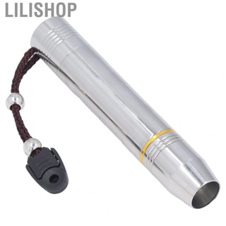 Lilishop Pocket  Torch Stainless Steel Flashlight Appraisal Light Detector Lamp